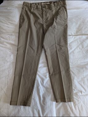Banana Republic Men's Slim Fit Khaki Chino Pants